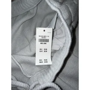 Hollister - Gilly Hicks Cozy Waffle Baggy Joggers - Light Heather Gray, Medium L thumbnail 3
