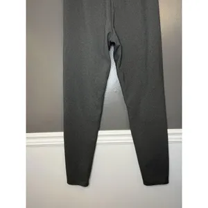 Fleece Lined Leggings Womens 2XL Gray High Rise Stretch Ankle Pants Owl Cozy thumbnail 6