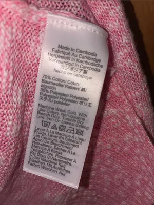 J. Crew Pink & White Heathered Sweater Size Small thumbnail 8