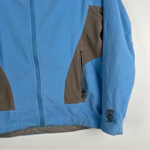 The North Face Fleece Full Zip Blue‎ Sz M thumbnail 3