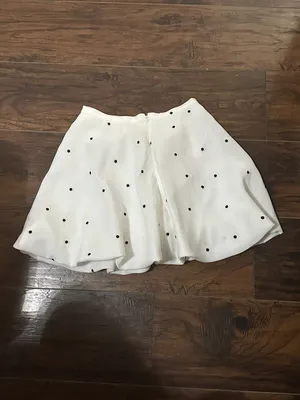 Boskemper polkadot bubble skirt botanic skirt in mono spot thumbnail 6
