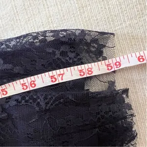 Lulu’s Date With a Daydream Pleated Lace Tiered Maxi Dress‎ medium Navy blue M thumbnail 8