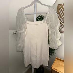 Amanda Uprichard‎ white Tia mini dress in ivory Size Medium thumbnail 5