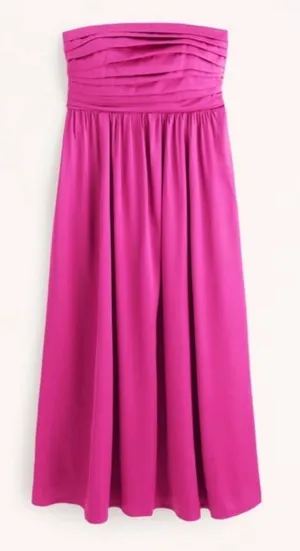 Abercrombie Strapless Emerson Satin Dress thumbnail 2