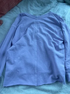 Purple Aerie Sweatshirt Oversized thumbnail 4