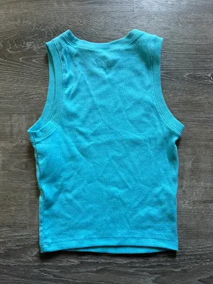 Hollister Blue High-Neck Tank thumbnail 2