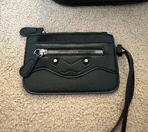 black and silver handbag purse thumbnail 5