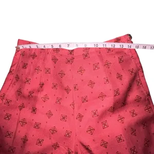 Vintage Tommy Bahama 100% Silk Pants Tropical Women's 8 Wide Leg Floral‎ Resort thumbnail 5