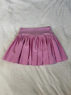 Offline by Aerie pink pleated tennis skort thumbnail 6