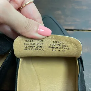 Steve Madden Hollie Pointed Toe Loafer Flats Size 7.5 Black Career Wear Office thumbnail 8