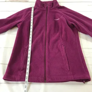 Columbia Women’s Full Zip Fleece Jacket Medium thumbnail 9