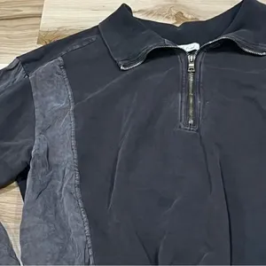 On The Road Grey Pullover Cropped Distressed Jacket Women’s Medium thumbnail 3