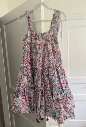 Sofie the Label Multicolored Mini Dress Pink thumbnail 1