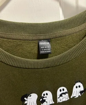 SheIn Halloween Crewneck thumbnail 3