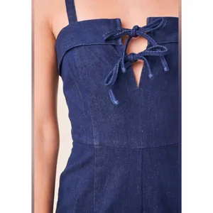 Sugar + Lips Dance With Me Denim Romper thumbnail 3