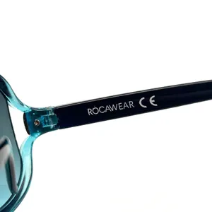 Rocawear Sunglasses Womens Oversized R3115 NYTQ Teal Blue Black‎ Y2K Glam thumbnail 6