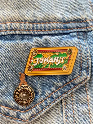 90s Jumanji Pin Orange thumbnail 3