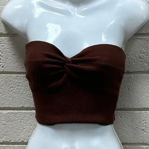Princess Polly Brown Twist Front Tube Top size XS/S thumbnail 8