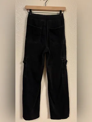 HALARA Flex Mid Rise Pockets Straight Leg Casual Cargo Jeans thumbnail 3