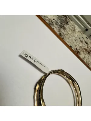 NWT Charming Charlie $13 Gold Tone Costume Bangle Bracelets thumbnail 4
