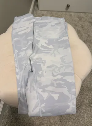 White Camo Lululemon Leggings thumbnail 2
