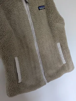 Patagonia Los Gatos Full Zip Fleece Vest 25216 El Cap Khaki Medium thumbnail 4