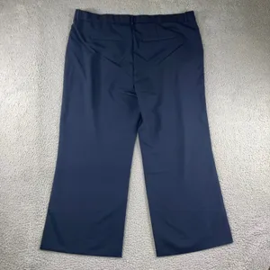 Abercrombie & Fitch Sloane Tailored Pant Women 37 Regular Navy Ultra High Wide‎ thumbnail 3