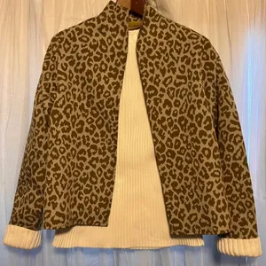 Vintage‎ Painted Pony Women's Cropped Leopard Blazer Jacket Made in USA Small thumbnail 1