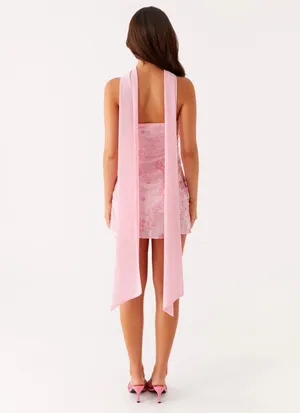 Peppermayo Kiesha Strapless Scarf Mini Dress thumbnail 3