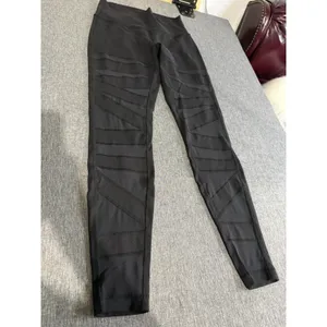 lululemon Wunder Under Black High Rise Ankle Leggings Stretch High Times Sz 8 thumbnail 5
