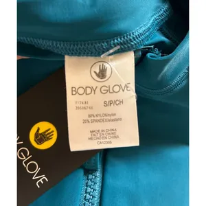 Body Glove Swimsuit Women's One Piece Surf Paddle Board Blue Teal Size Small NWT thumbnail 8