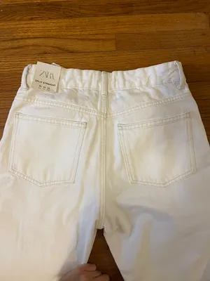 ZARA Straight Leg Jeans • Size 2 thumbnail 7