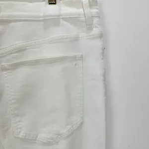 Madewell 90s Straight Crop Jean Tile White High Rise Raw Hem Classic US 33 NWT thumbnail 12
