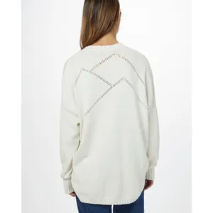 Tentree Anoba Cardigan Ivory Size Large thumbnail 2
