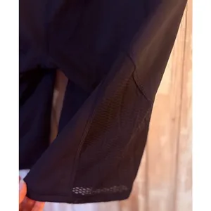 Athleta Black Biker Shorts with Mesh‎ Inserts - Size ST Tall thumbnail 8