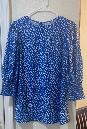 POL Polka azul y Blanca thumbnail 1