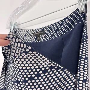 Banana Republic Factory Handkerchief Skirt Blue & White Polka Dot Women’s Size 2 thumbnail 7