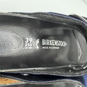 Birkenstock Arizona Big Buckle Rivet Midnight Velvet Exquisite 39 Narrow L8/M6 thumbnail 7