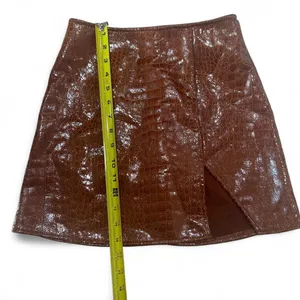 Motel Women's Brown and Pink Skirt thumbnail 2