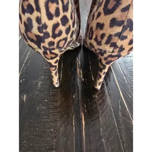 Nine West Leopard Women's Heeled Ankle Boots Women's Size 8.5 thumbnail 3