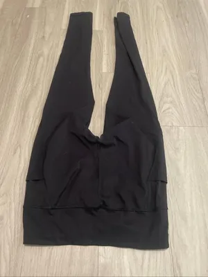 High-Rise Black Women's Leggings thumbnail 3