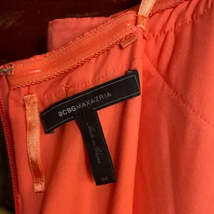 BCBGMaxazria Coral/Pink Strapless Maxi‎ Dress Size 4 thumbnail 12