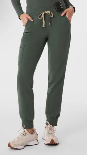 FIGS Moss Green Jogger Scrub Pants Plus Size 4XL EUC thumbnail 1