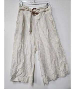 NWT Anthropologie Palm Beach Belted Pants Size 8. A42 thumbnail 8