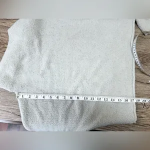 Free People Crop Top Fleece Long Sleeve Pull‎ Over Cowel Neck Soft Warm small thumbnail 4