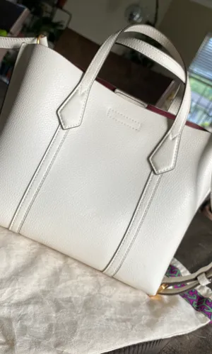 Tory Burch Small Perry Triple Compartment Tote thumbnail 3