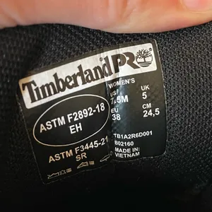 Timberland PRO Women’s 7.5M Waterproof Black Work Boots  thumbnail 5