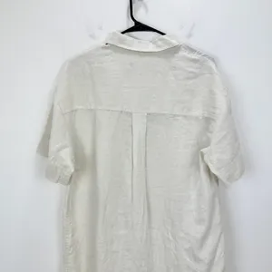 J.Crew Tall Utility Shirtdress Linen Natural Beige Relaxed Pockets Small NWT thumbnail 12