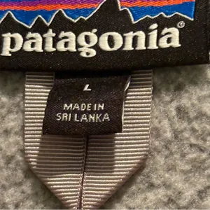EUC Patagonia Gray Better Sweater Fleece Pullover 1/4 Zip Women’s Large L thumbnail 4