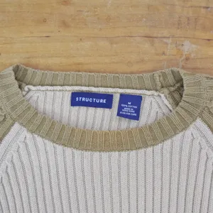 Vintage Structure Colorblock Raglan Sweater thumbnail 2